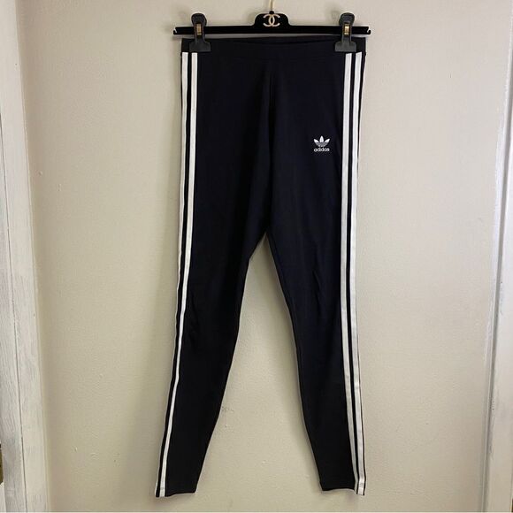 ADIDAS ORIGINALS ADICOLOR CLASSICS 3-STRIPES TIGHTS Small - Picture 2 of 4